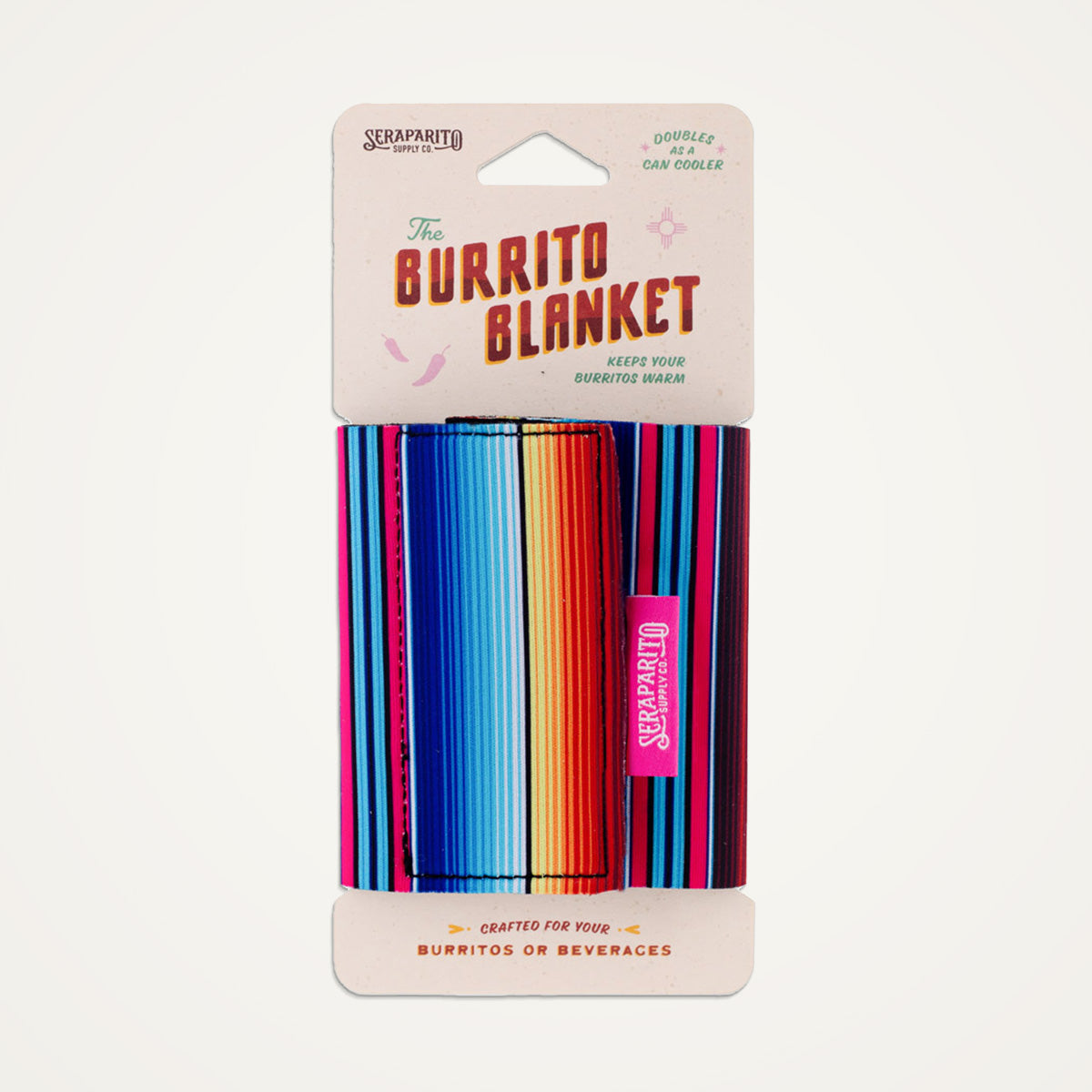 Burrito Blanket Serape Burrito and Drink Holder Seraparito Supply Co